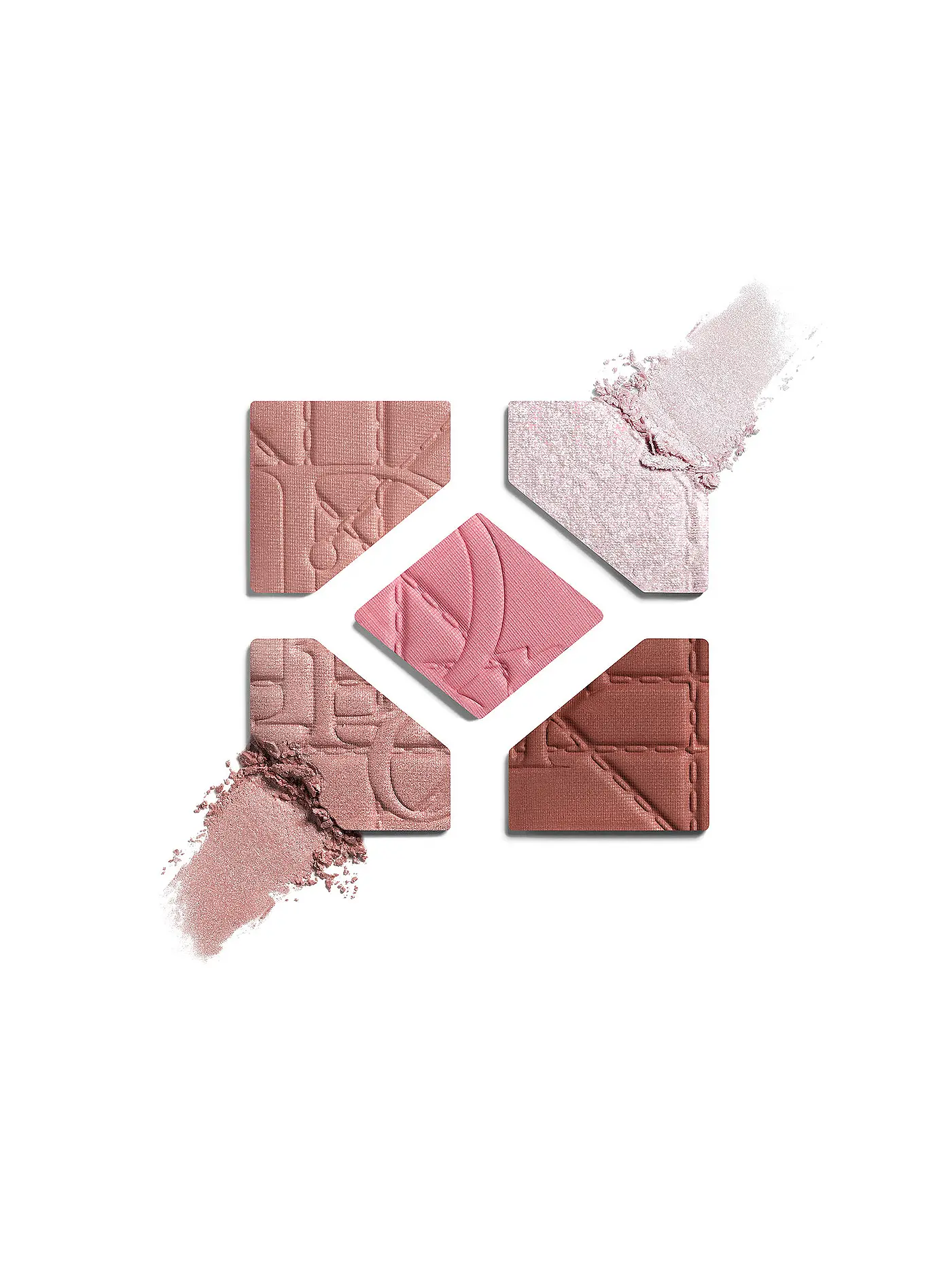 DIOR | Diorshow 5 Couleurs Cannage Limitierte Edition (557 Brown Cashmere) | rosa